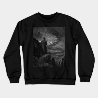 High Resolution Gustave Doré Illustration The Lustful Crewneck Sweatshirt